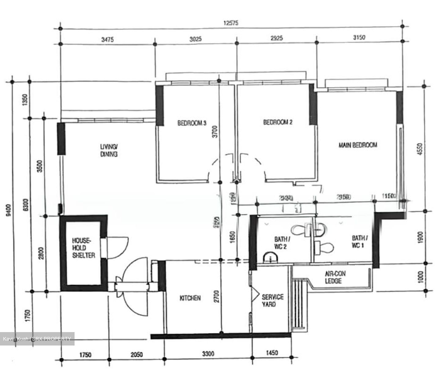 Blk 439B West Edge @ Bukit Batok (Bukit Batok), HDB 4 Rooms #560596281